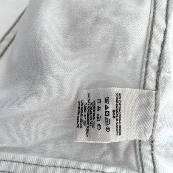 Free People Distressed Hooded Jean Jacket Size: XS - Picture 12 of 13